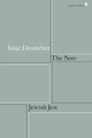 The Non-Jewish Jew and Other Essays