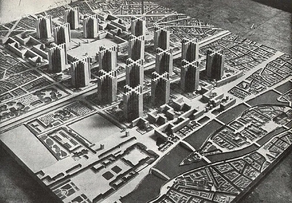 Plan Voisin in Paris, Le Corbusier